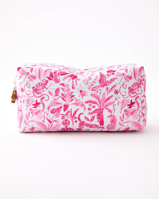 Oh My Mahjong Amazon Pink Tile Storage Bag x Catherine Cartie Collab