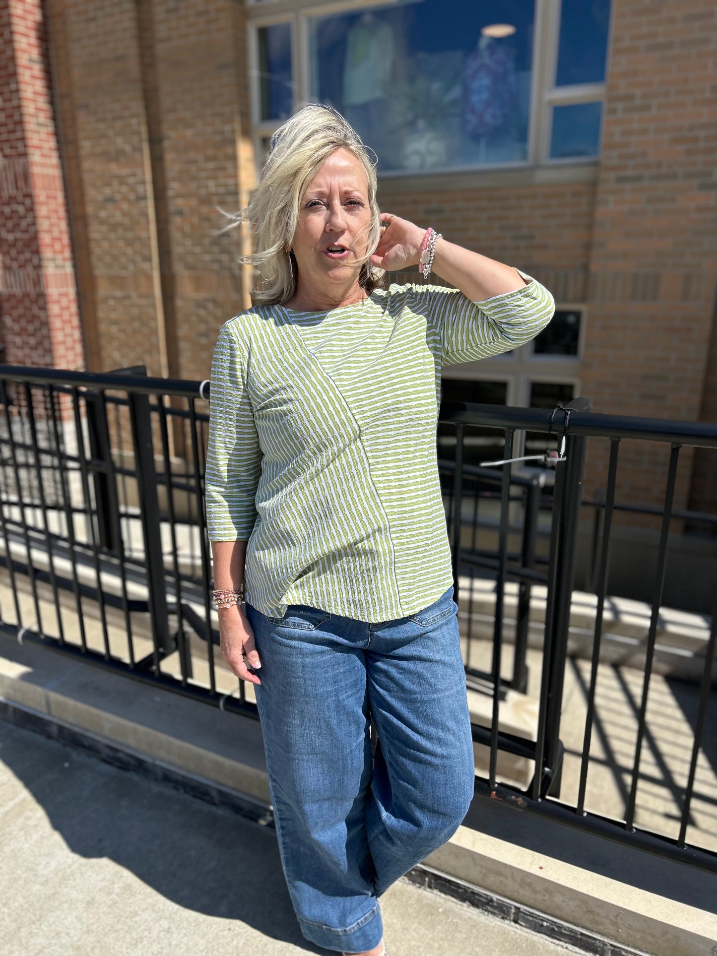 Habitat Uptown Stripe City Tee