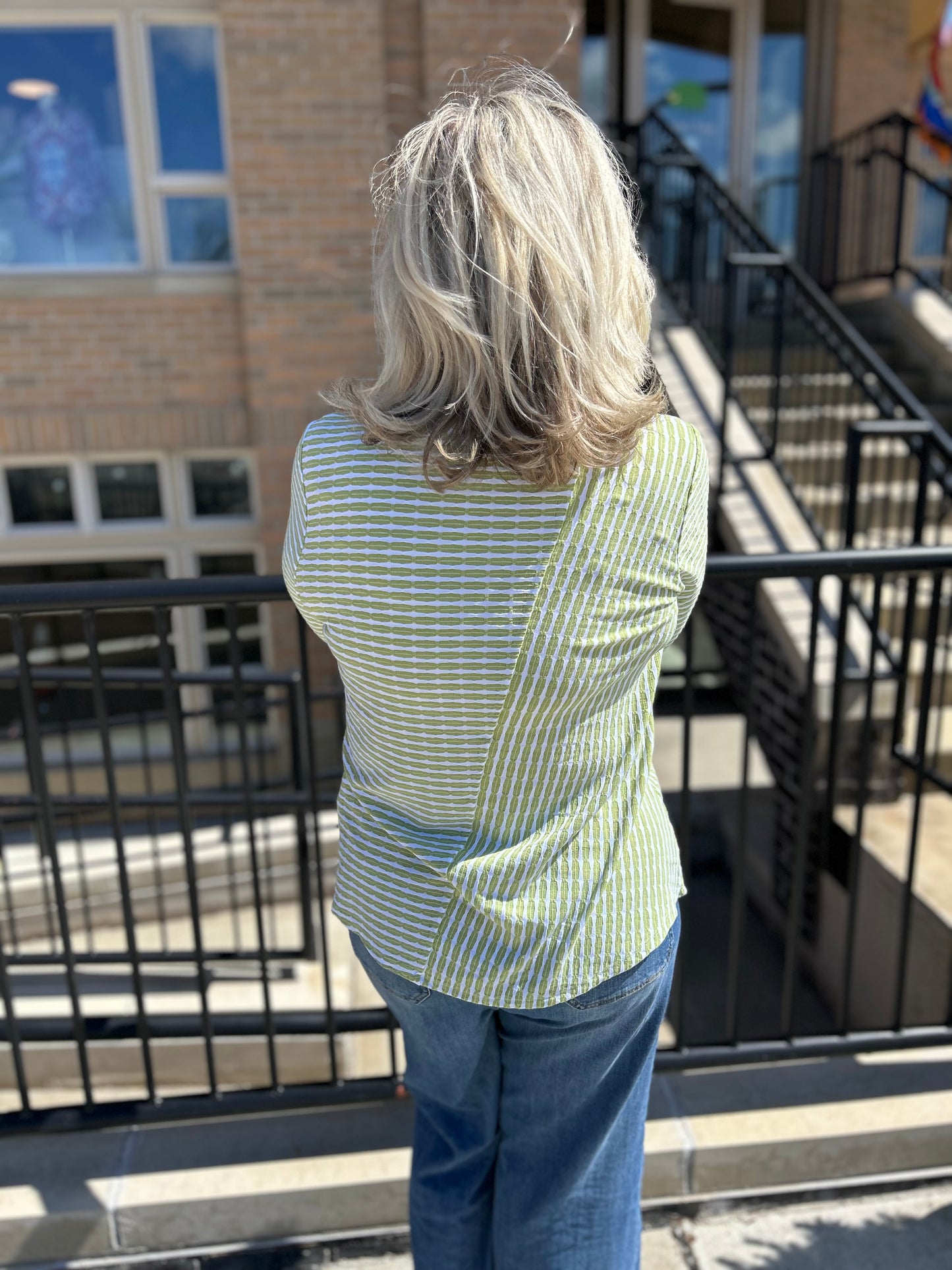 Habitat Uptown Stripe City Tee