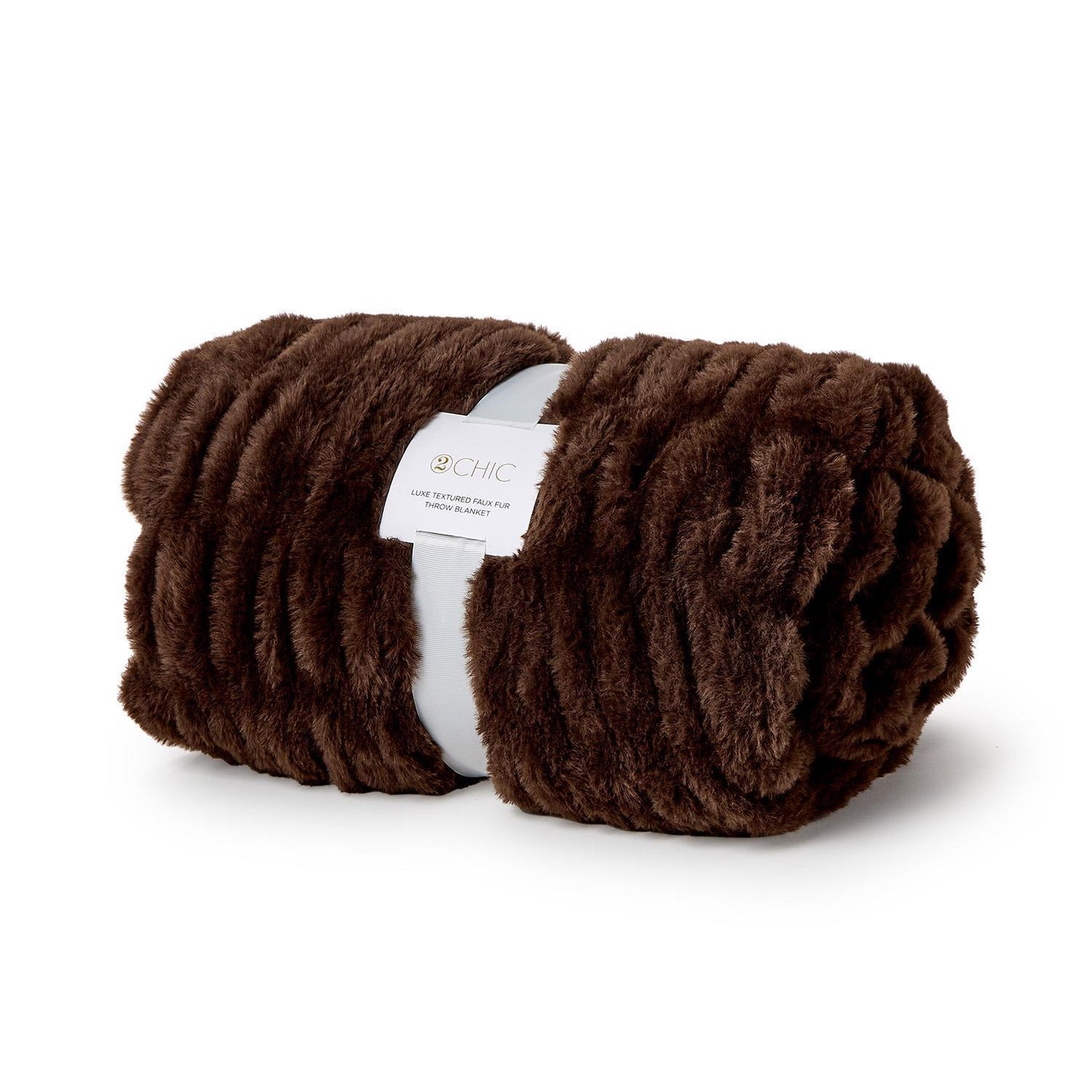 Brown Fur Throw