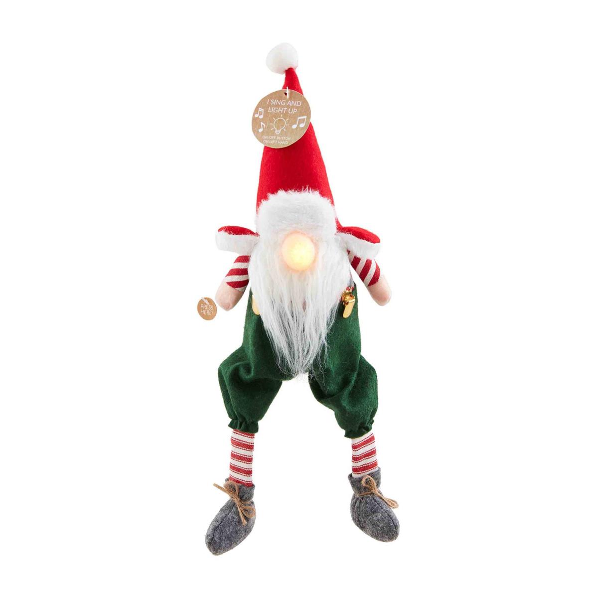 Singing Christmas Gnome