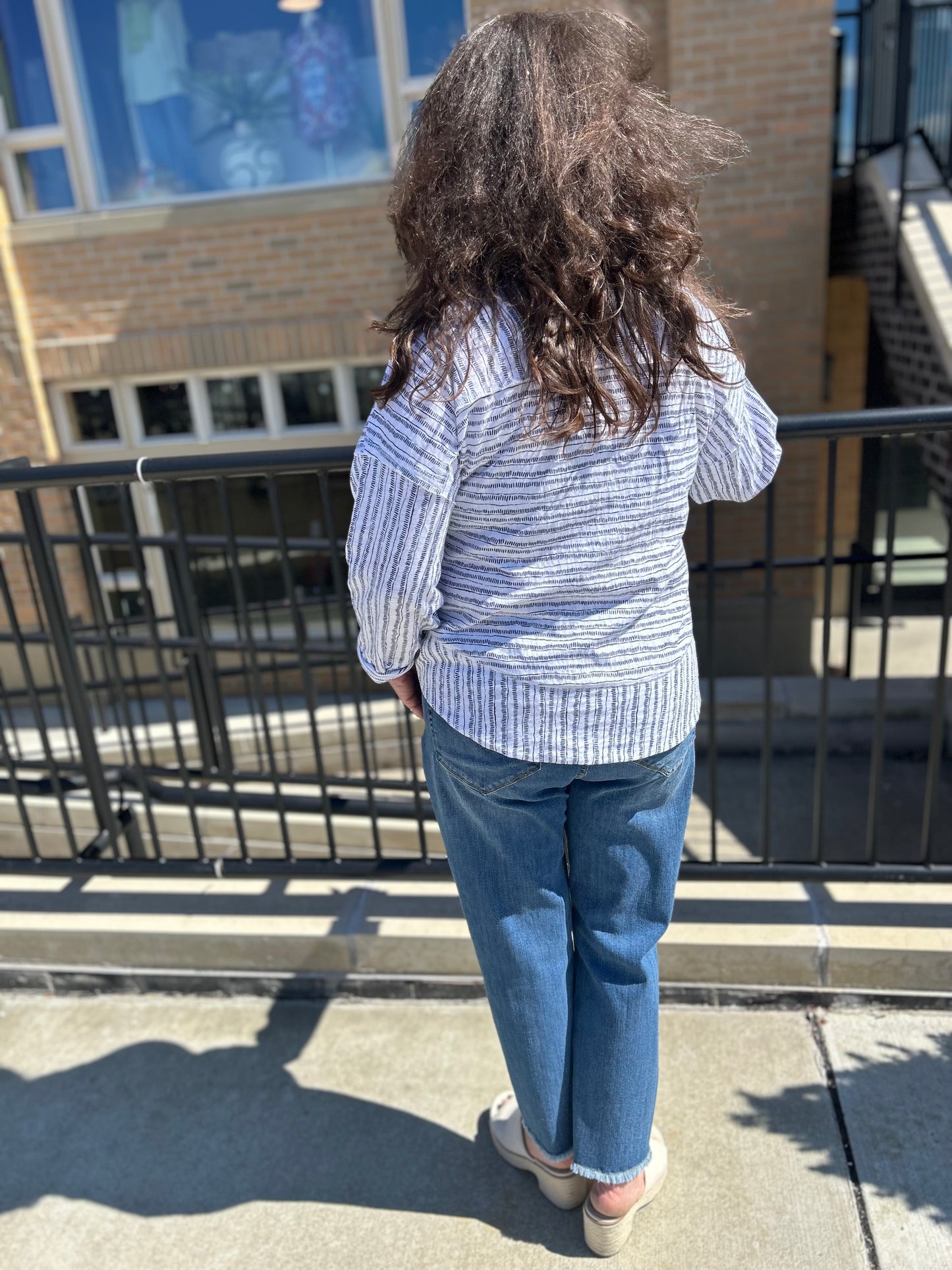 Escape Bali Stripe Pullover