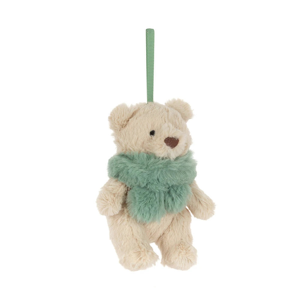 Jellycat Bartholomew Jr. Winter Warmer Decoration