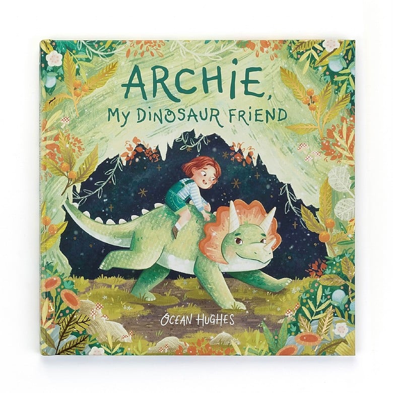 Jellycat - Archie, my dinosaur friend book