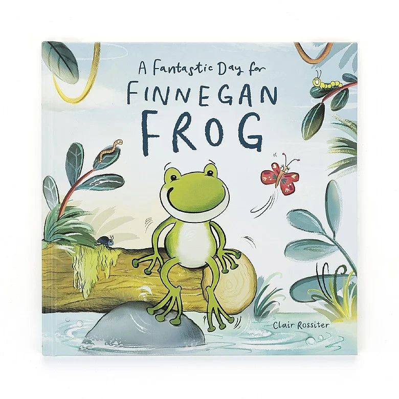 Jellycat A Fantastic Day for Finnegan Frog