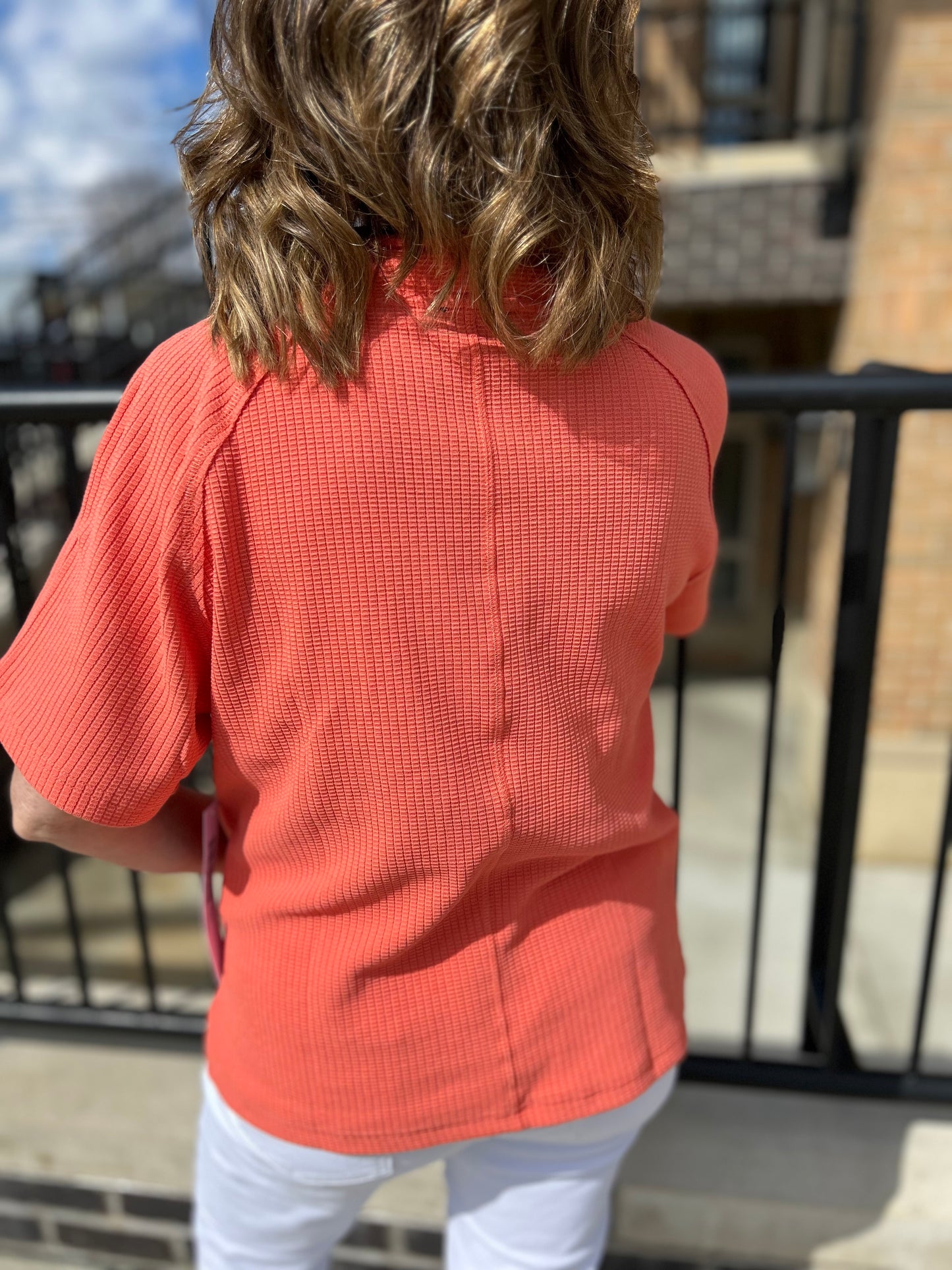 Tribal Funnel Neck with Drawcord