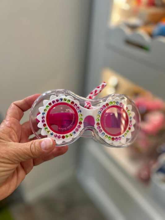 Pink Swim Goggles