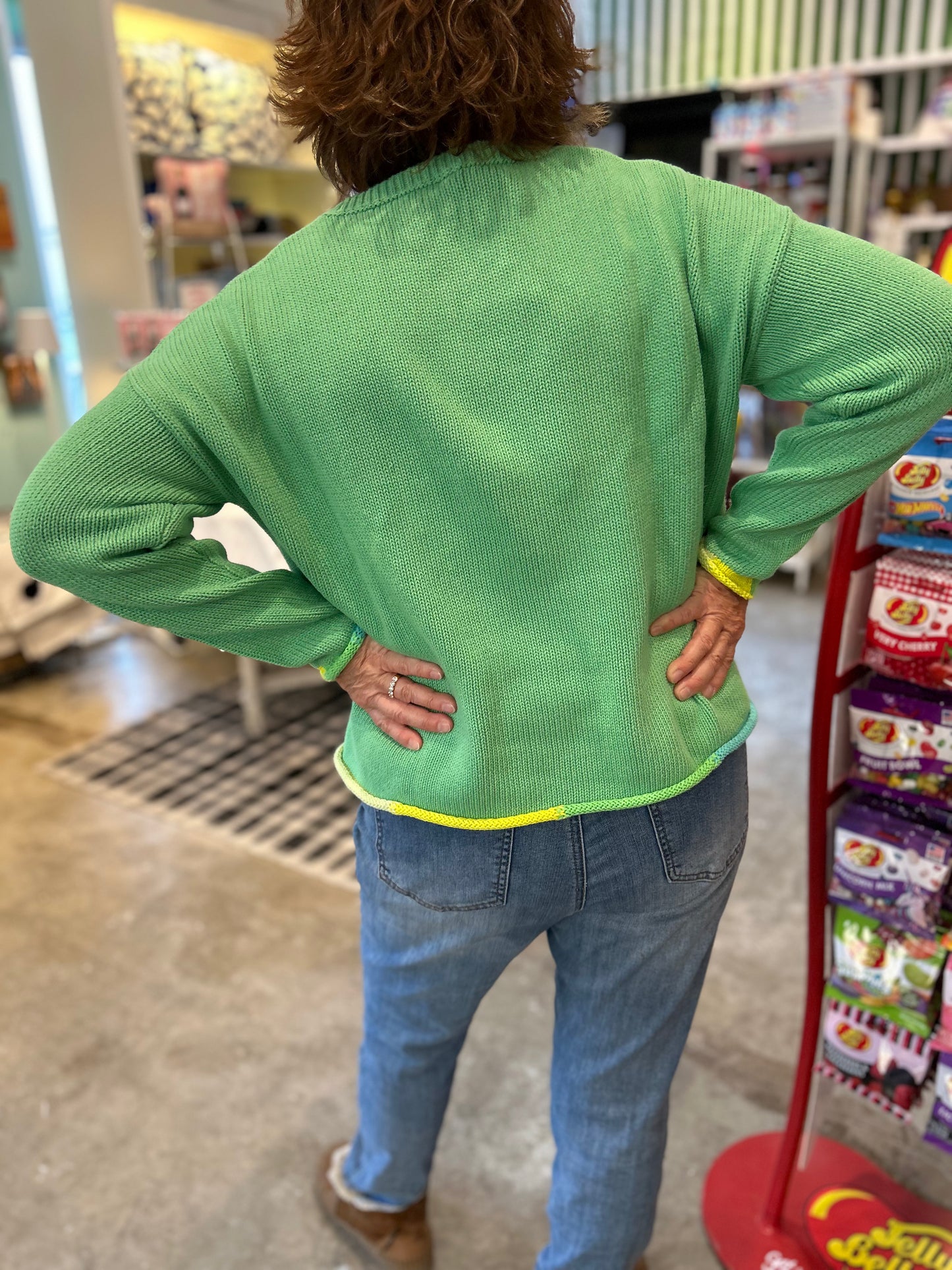 Zaket and Plover Bottom Detail Sweater