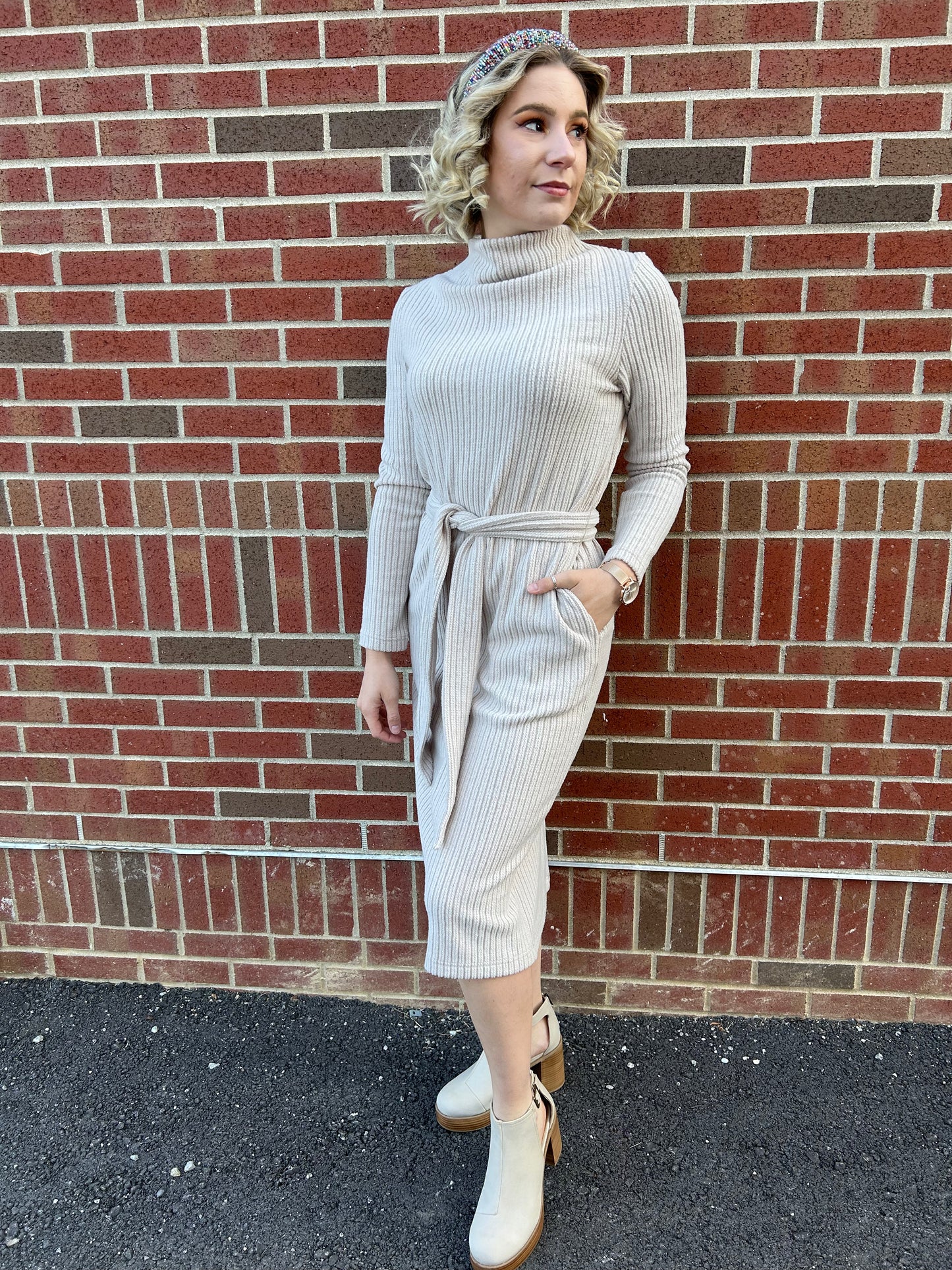 Sweater dress