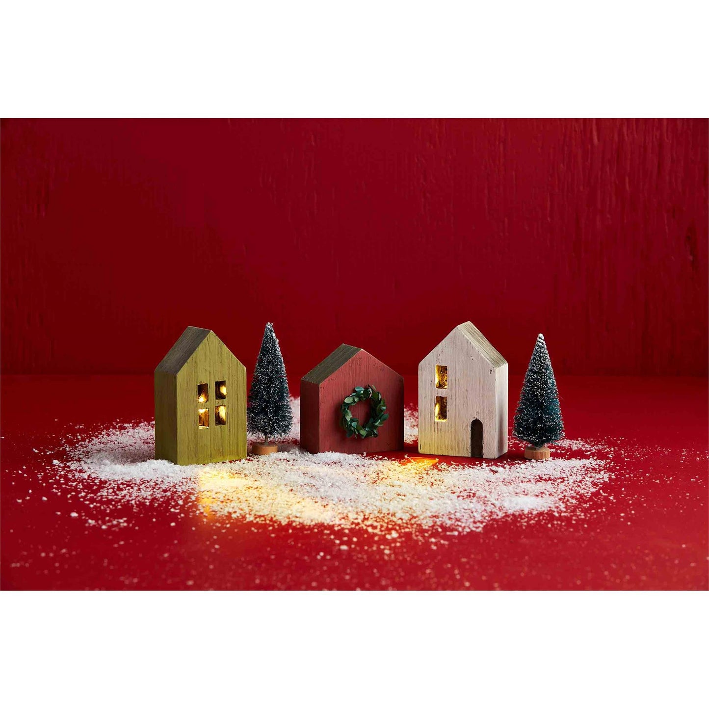 Mini Christmas Village Set