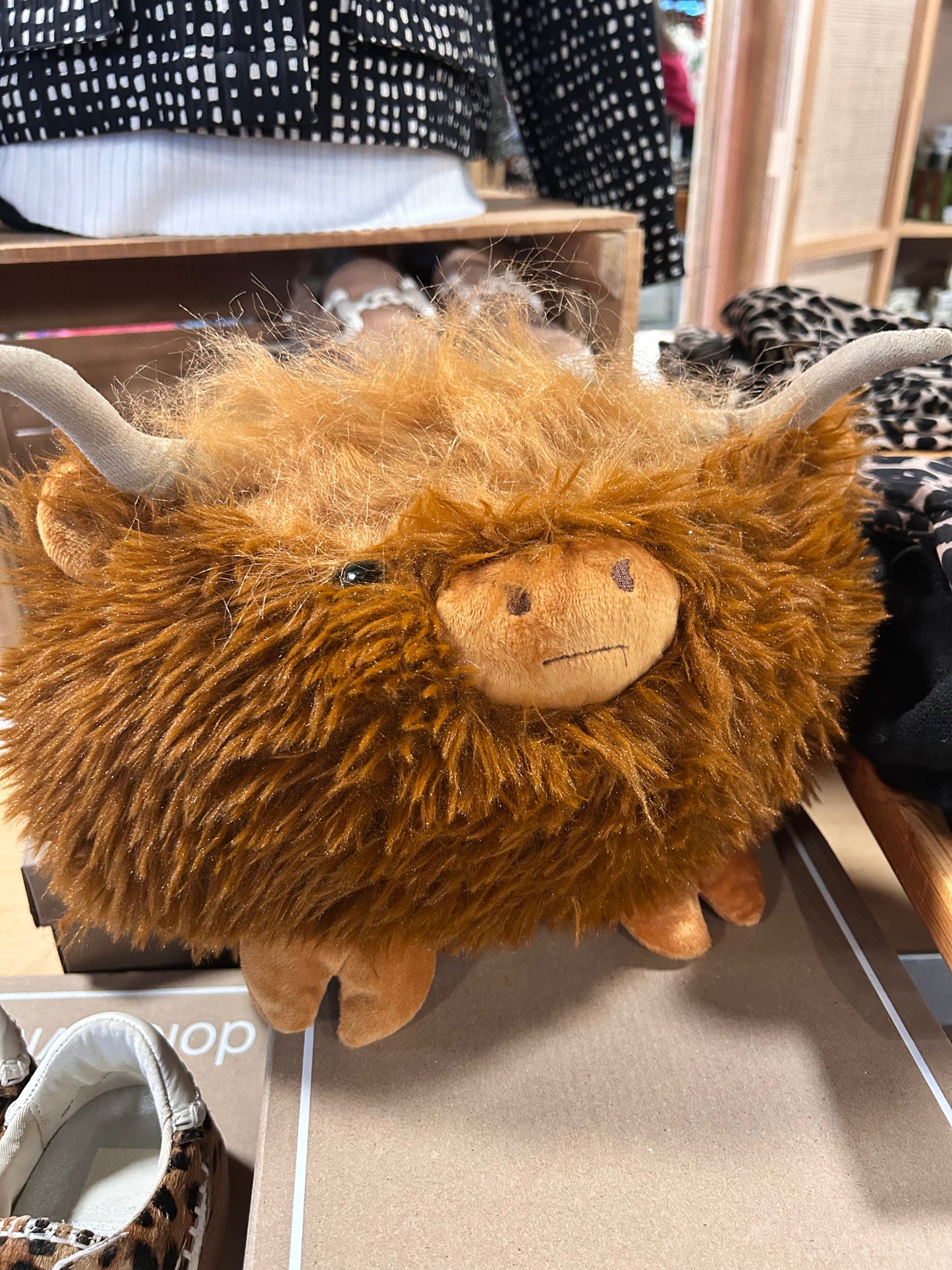 Large Plush Highland Cow