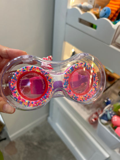 Pink Swim Goggles