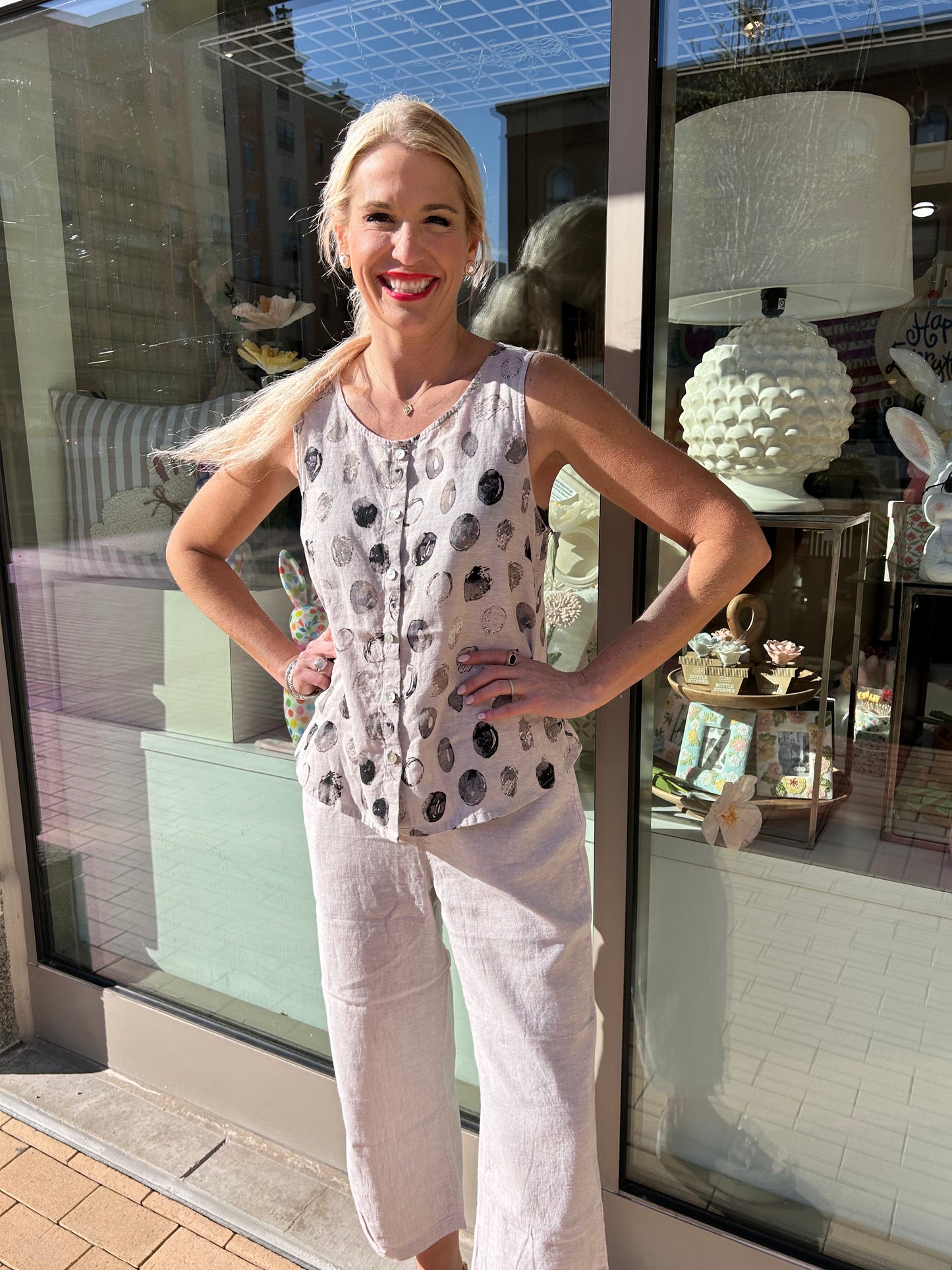 Habitat Linen Dot Tank