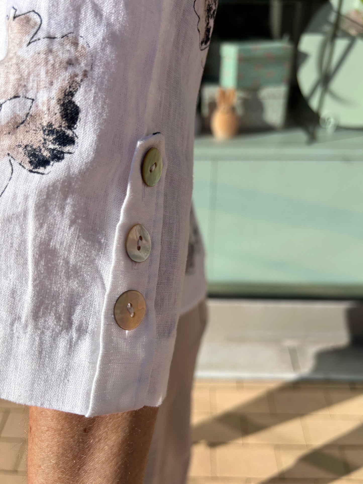 Habitat Linen Floral Swing Shirt