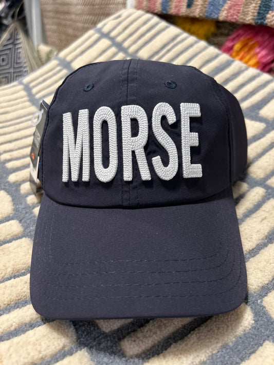 Morse Lake Embroidered Hat-navy