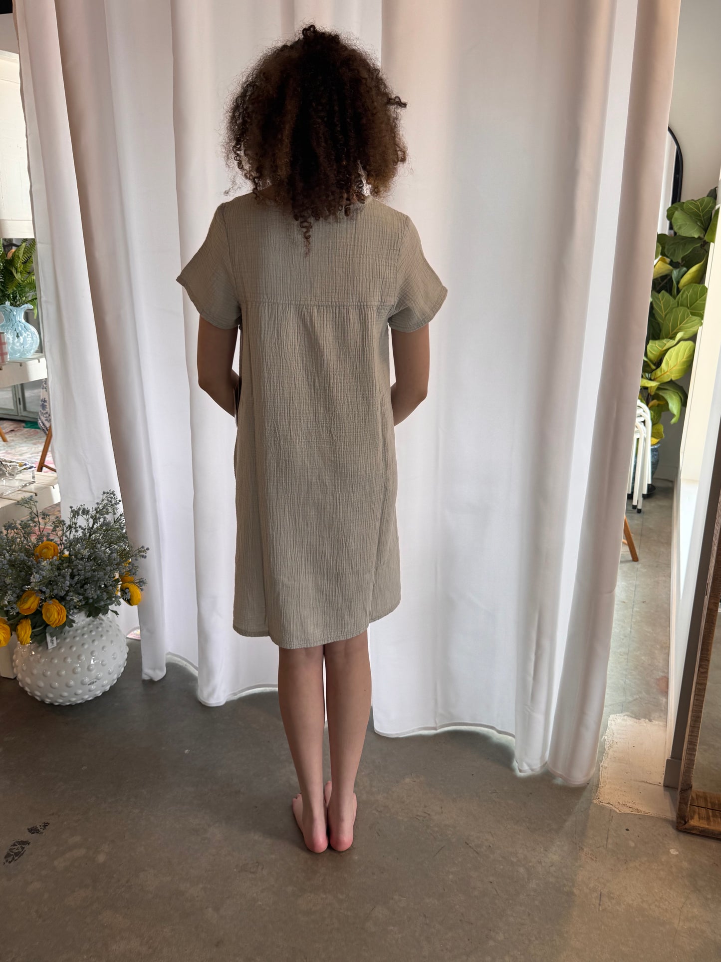 Escape Dune Gauze Dress