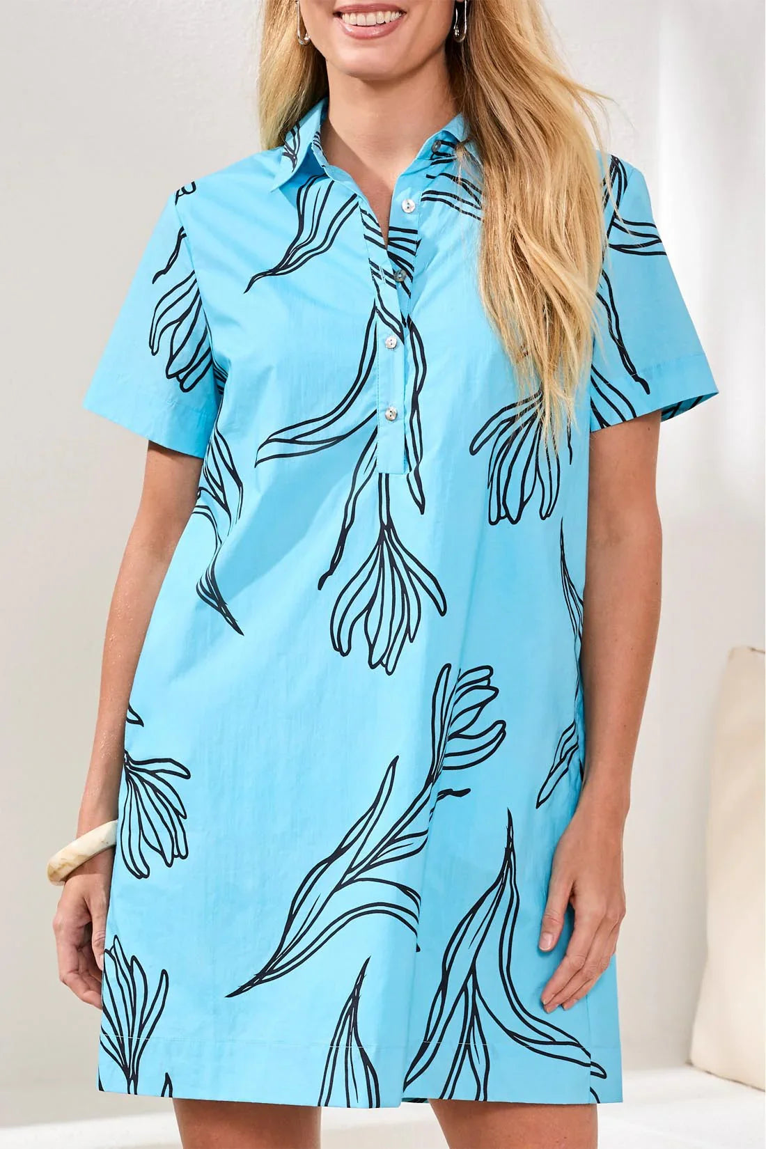 Tribal Placket Dress