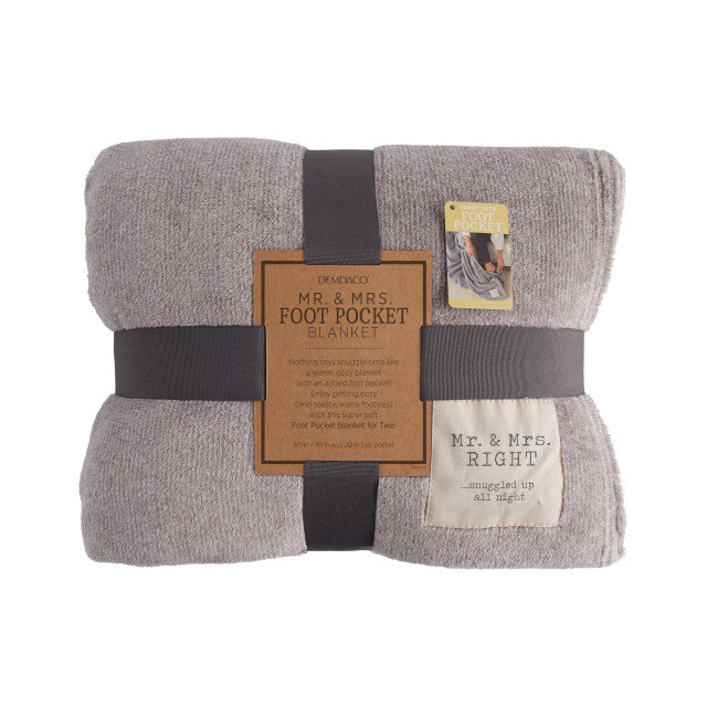 Foot Pocket Blanket