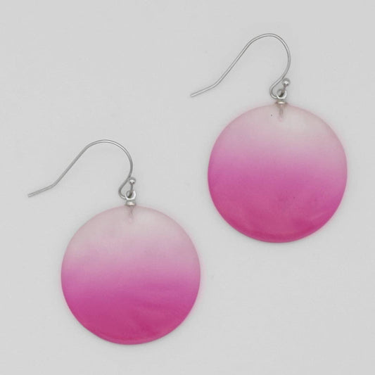 Pink Fantasy Ombre Earrings