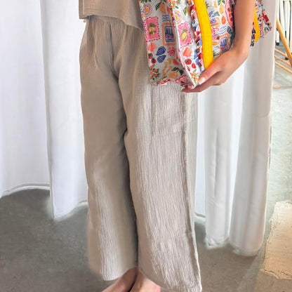 Escape Dune Gauze Flood Pant