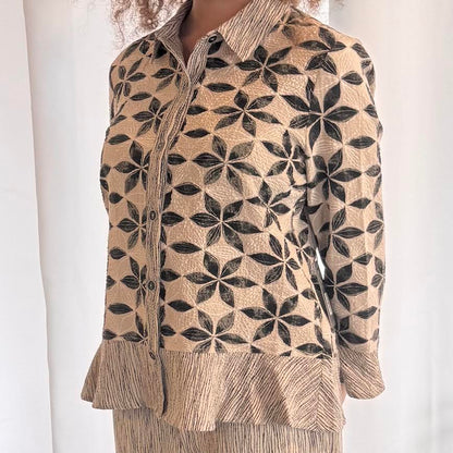 Habitat Crinkle Crepe Flounce Shirt