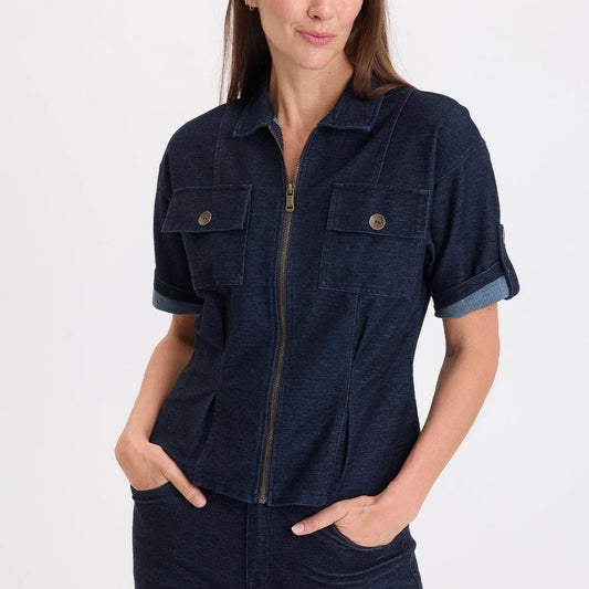 XCVI Twill Tammen Shacket