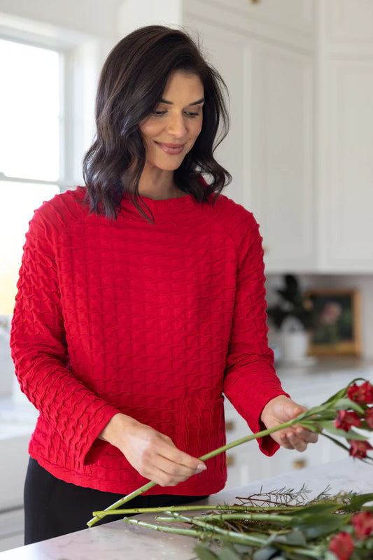 Habitat Ruby Raglan Pocket Top