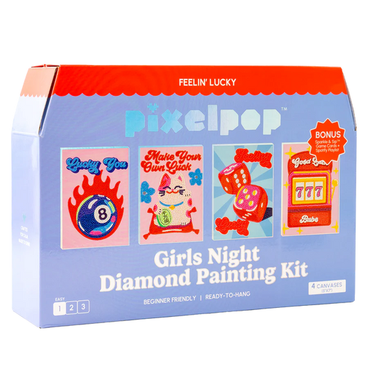 Girls Night Feelin Lucky PixelPop