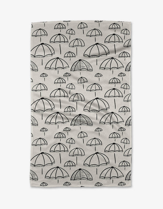 Summer Umbrella Tea Towel