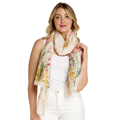 Pop Flowers Scarf