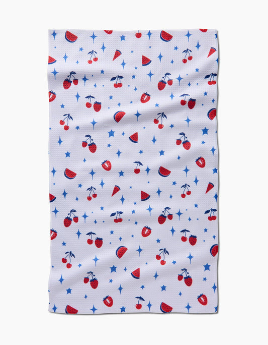 Fruit Sparkle Toss Tea Towel