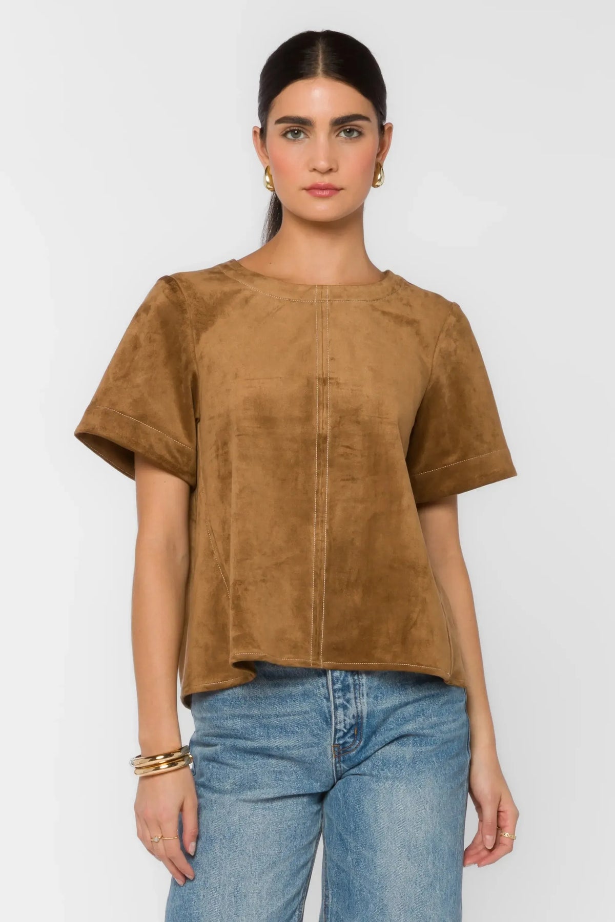 VH Juliette Short Sleeve, tan
