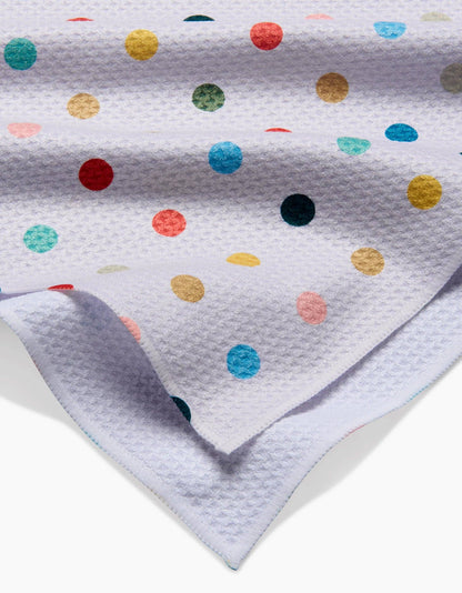 Retro Dot Tea Towel