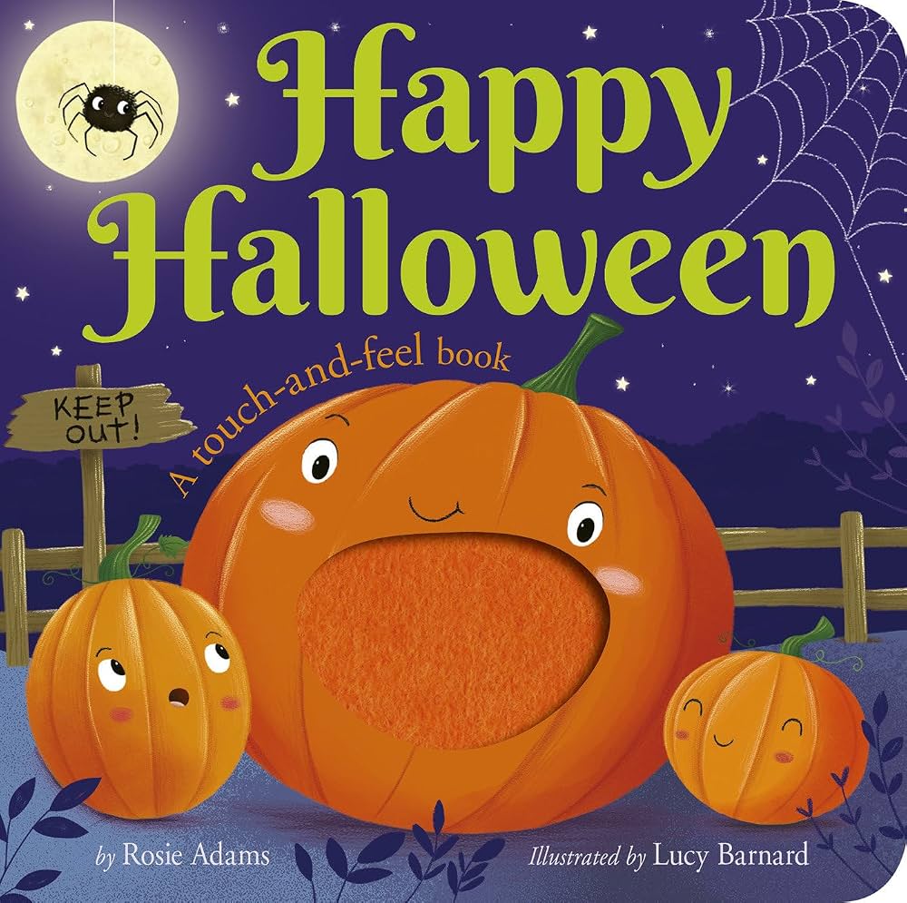 Happy Halloween Touch and Feel Book