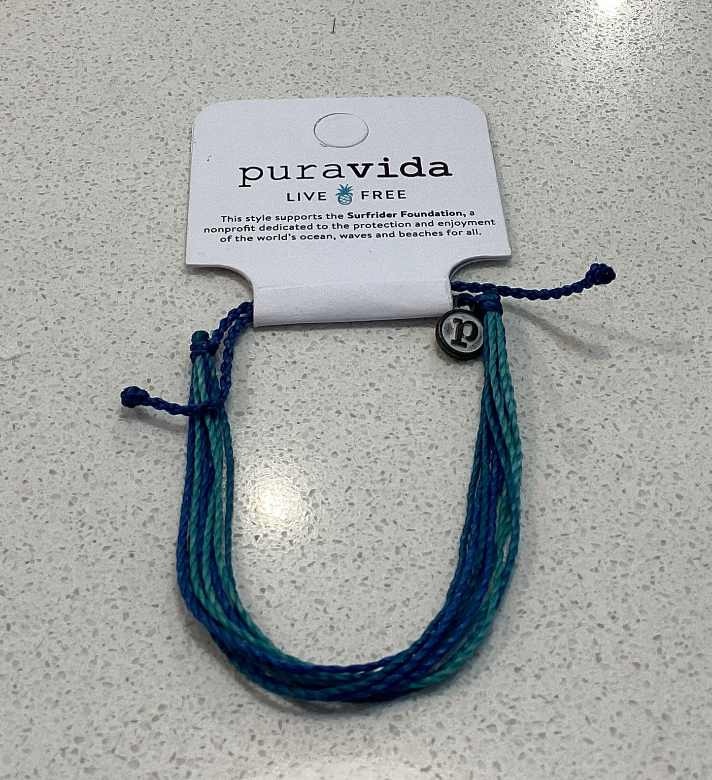 Puravida Surfrider Ocean Mist Bracelet