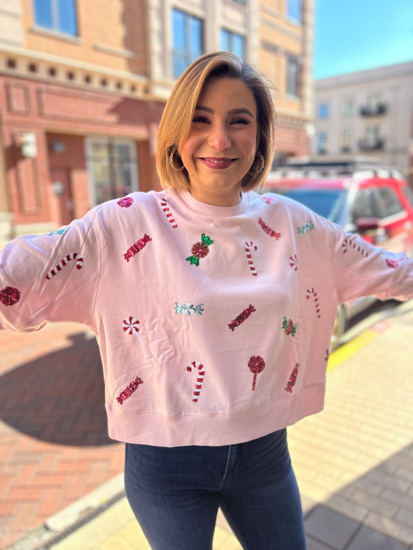 Pink Candies Sweatshirt