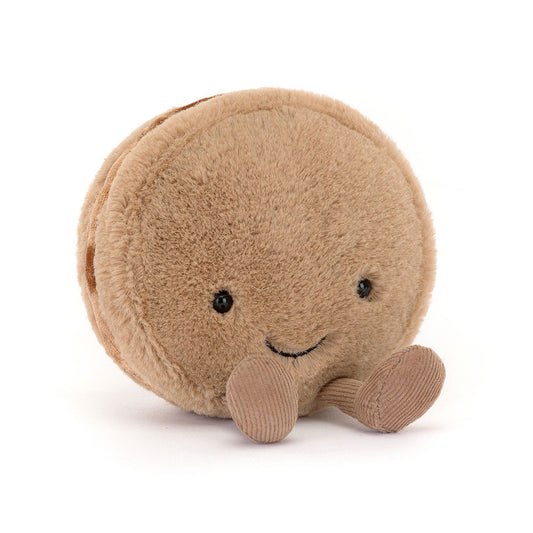 Jellycat Amuseables Mona Macaron (chocolate)