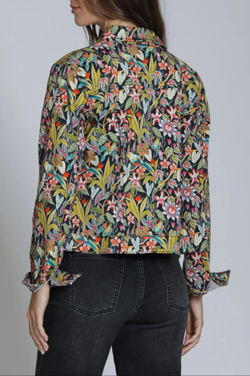 APNY Printed Denim Jacket