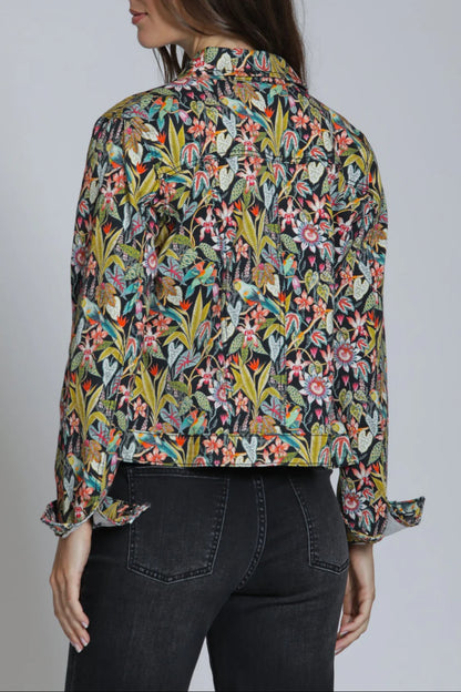 APNY Printed Denim Jacket