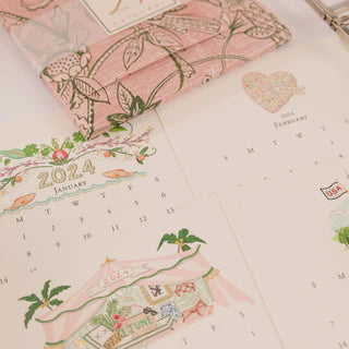 Karen Adams Desk Calendar Refill for 2024