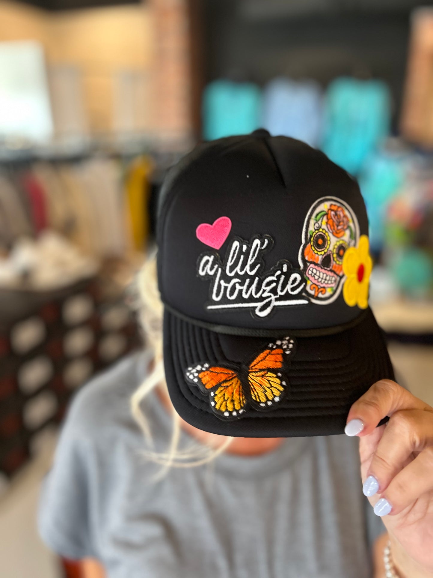 Custom Trucker Hat : bougie babe