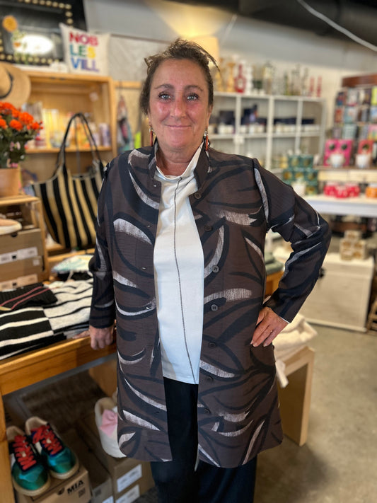 Olivia Parisian Pleat Dress/Jacket