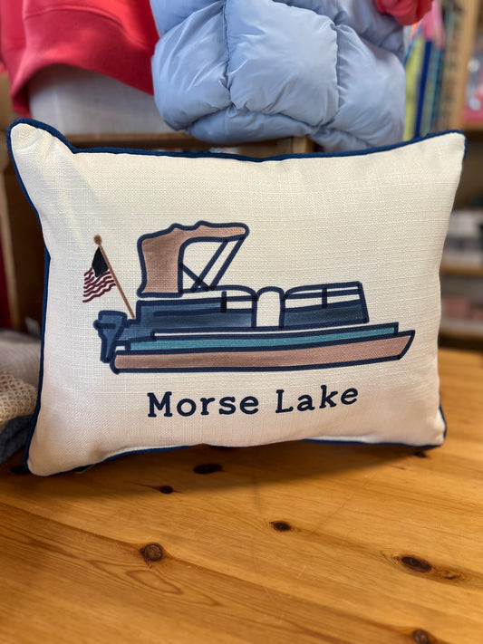 Lake Pontoon Pillow Morse Lake