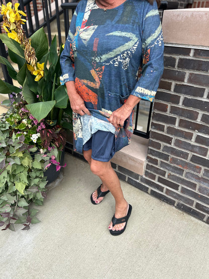Shana Slub One Pocket Dress