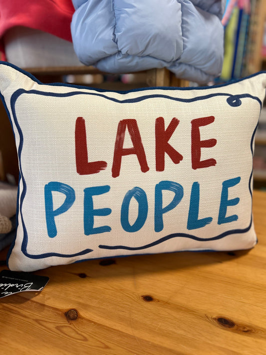 Lake People Pillow