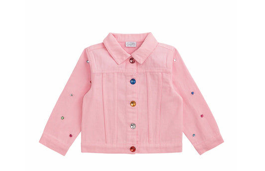 MP Pink Denim Jewel Jacket Medium