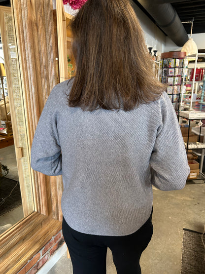 Embroidered Heart Sweater