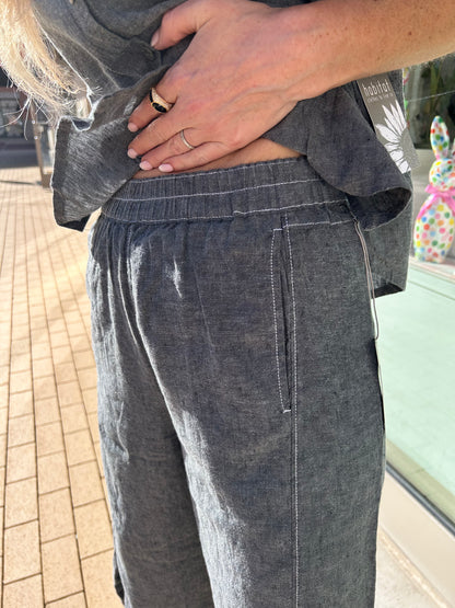 Habitat Linen Pleat Capri