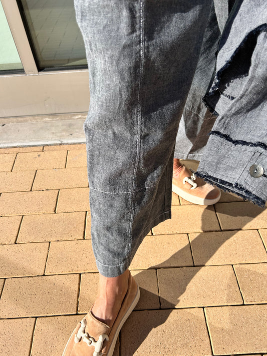 Habitat Linen Pleat Capri