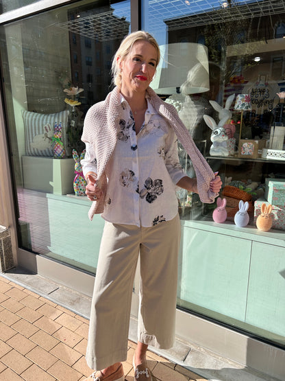 Habitat Linen Floral Swing Shirt